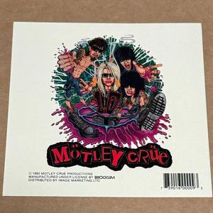 MOTLEY CRUE - PEEL & STICK STICKER - VINTAGE - 1992
